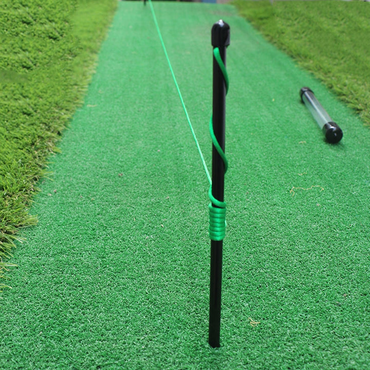 Outdoor Golf Alignment Sticks with String - Blue Force Sports