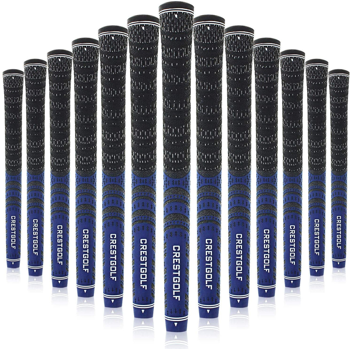 Colorful Carbon Yarn Golf Grips 10 pcs Set