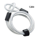 Anti-Theft Bicycle U Lock - Blue Force Sports