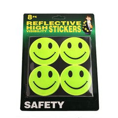 Bright Fluorescent Safety Cycling Reflective Stickers - Blue Force Sports