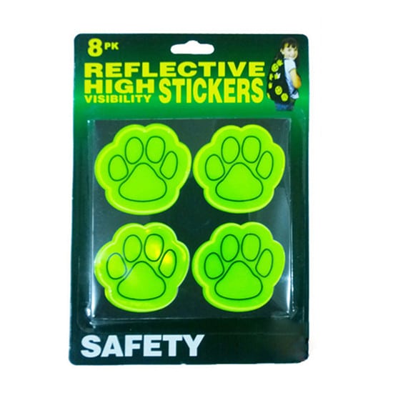 Bright Fluorescent Safety Cycling Reflective Stickers - Blue Force Sports