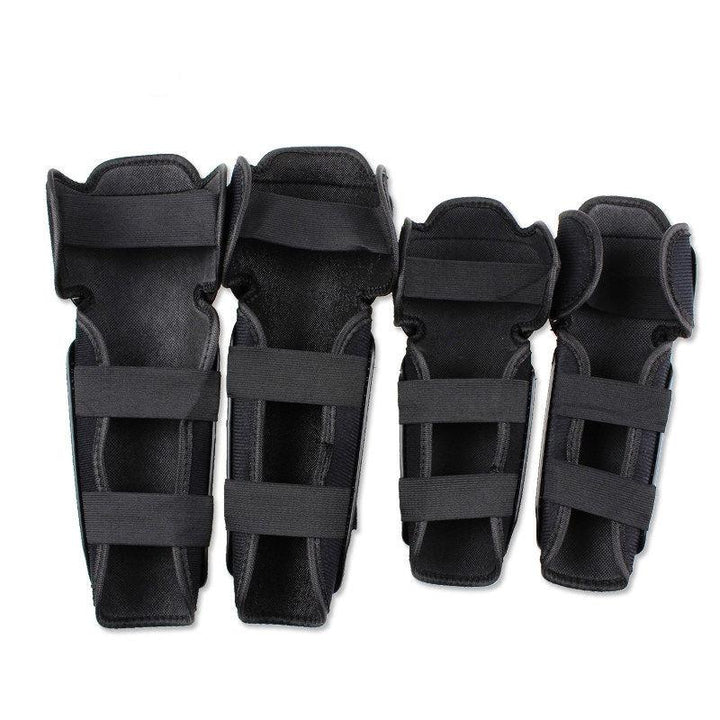 Professional Motorcycle Knee Elbow Protection Set - Blue Force Sports