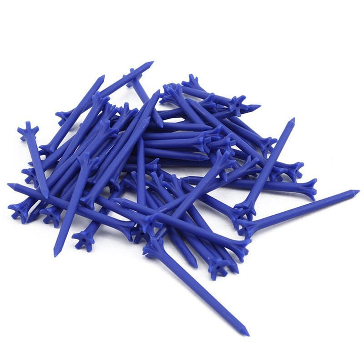 Golf Ball Tees 50 pcs Set - Blue Force Sports