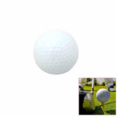 White Synthetic Rubber Golf Balls 10 pcs Set