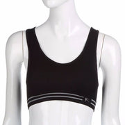 Seamless Padded Cotton Sports Bra - Blue Force Sports