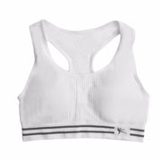 Seamless Padded Cotton Sports Bra - Blue Force Sports