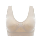 Breathable Hollow Out Padded Sports Bra - Blue Force Sports