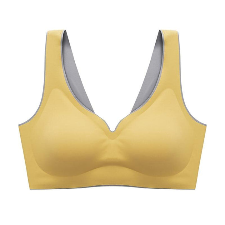 Women's Sports Bra with Deep V - Blue Force Sports