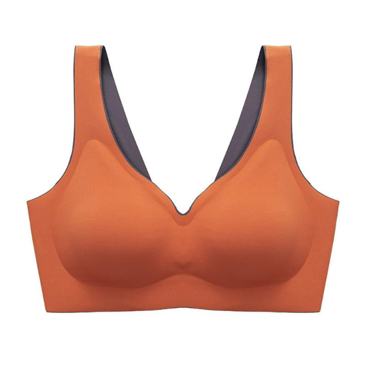 Women's Sports Bra with Deep V - Blue Force Sports