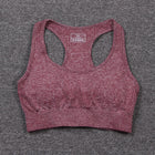 Women's Melange Color Sports Bra - Blue Force Sports