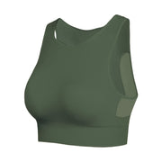 High Stretch Women's Sports Bra - Blue Force Sports