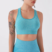 Solid Sports Bra for Women - Blue Force Sports