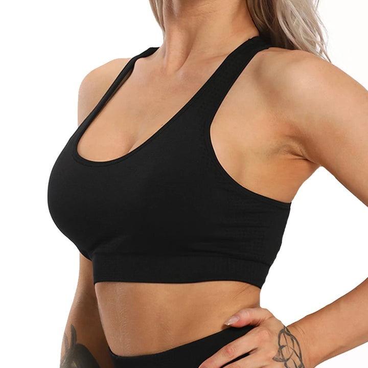 Seamless Sports Bra for Women - Blue Force Sports