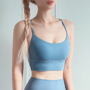 Women's High Impact Yoga Bra - Blue Force Sports