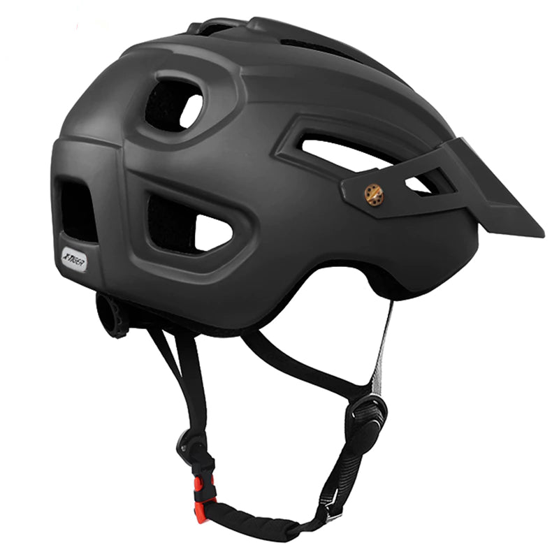 Safety Cycling Helmet with Visor - Blue Force Sports