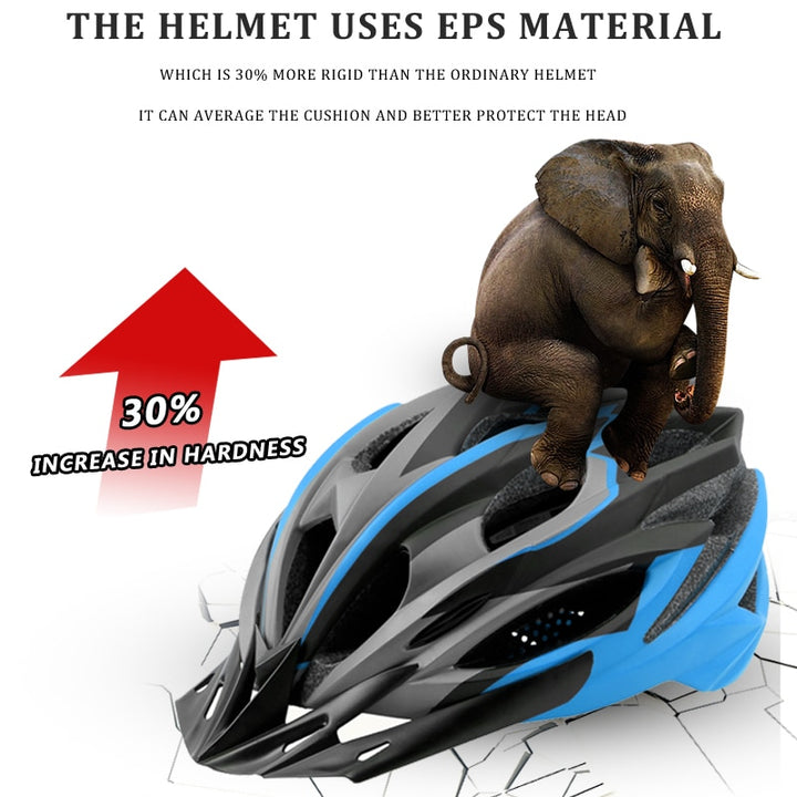 Ultralight Cycling Helmet for MTB - Blue Force Sports
