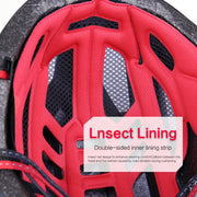 Ultralight Cycling Helmet with LED Light - Blue Force Sports