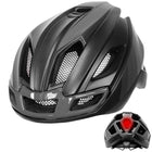 Ultralight Cycling Helmet with LED Light - Blue Force Sports
