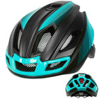 Ultralight Cycling Helmet with LED Light - Blue Force Sports