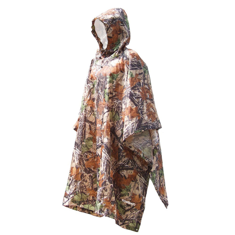 3 in 1 Rain Cover Poncho with Hood - Blue Force Sports