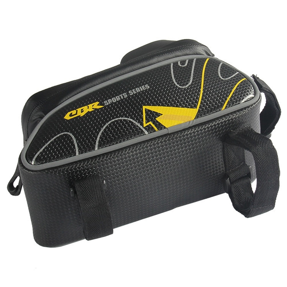 Waterproof Large Capacity Bicycle Saddle Bag with Phone Holder - Blue Force Sports
