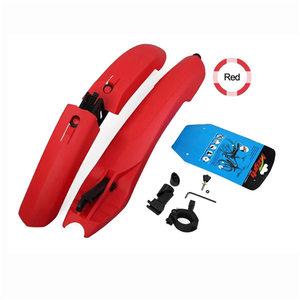Bicycle Fender with LED Light - Blue Force Sports