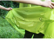 Outdoor Lightweight Silicone Raincoat - Blue Force Sports