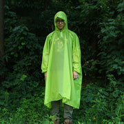 Outdoor Lightweight Silicone Raincoat - Blue Force Sports