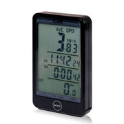 Water-Resistant Wireless LCD Backlight Bicycle Computer - Blue Force Sports