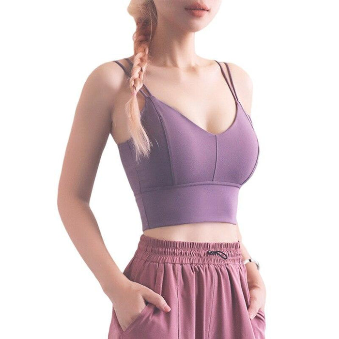 Women's Triangle Sports Bra - Blue Force Sports