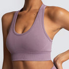 Women's Solid Color Yoga Bra - Blue Force Sports