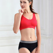 Women's Soft Sports Seamless Bra - Blue Force Sports