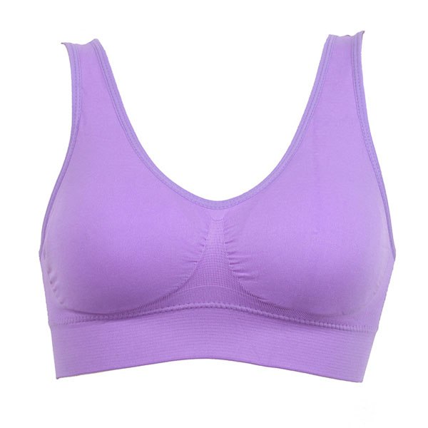 Women's Soft Sports Seamless Bra - Blue Force Sports