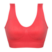 Women's Soft Sports Seamless Bra - Blue Force Sports
