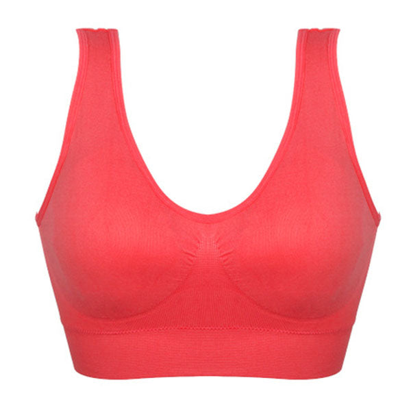 Women's Soft Sports Seamless Bra - Blue Force Sports