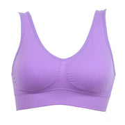 Seamless Breathable Sports Bra - Blue Force Sports