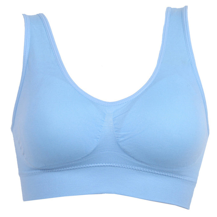 Seamless Breathable Sports Bra - Blue Force Sports