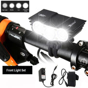 7000 Lumens Bike Front Handlebar LED Light - Blue Force Sports