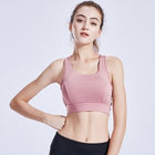 Women's Sports Bra with Back Detail - Blue Force Sports