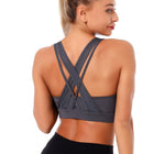 Women's X-Back Quick Dry Sports Bra - Blue Force Sports
