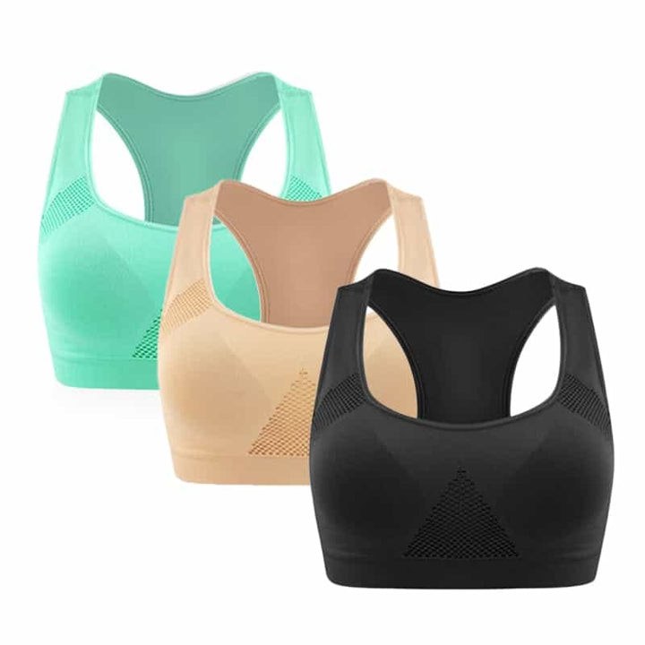 Absorb Sweat Sports Bras for Women - Blue Force Sports