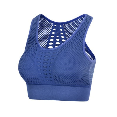 Push-Up Women's Sports Bra - Blue Force Sports