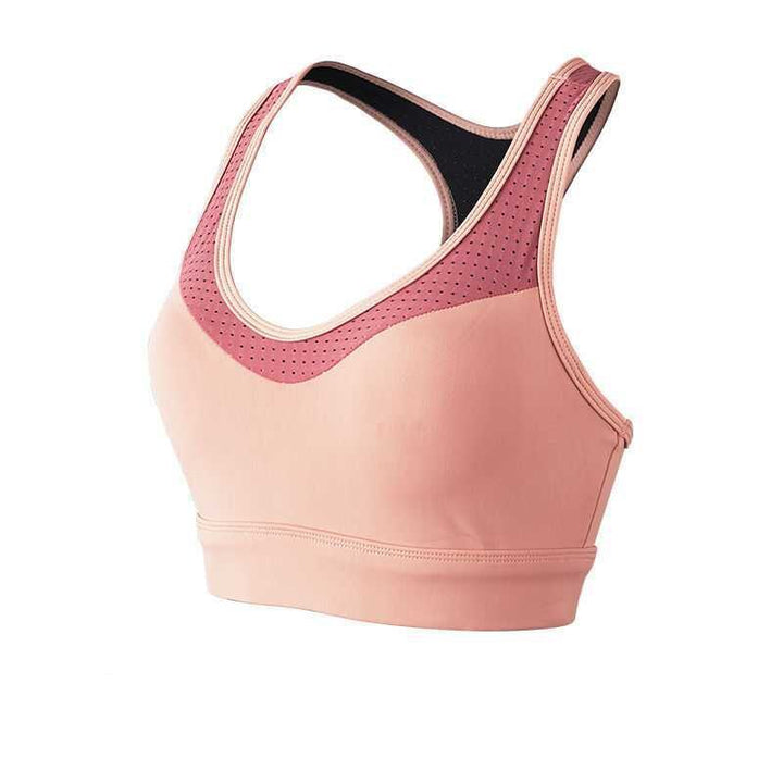 Cute Comfortable Push-Up Quick-Drying Fitness Bra - Blue Force Sports