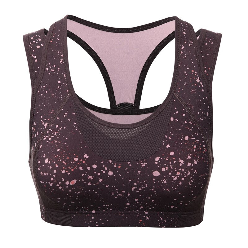 Women's Double Layered Sports Bra - Blue Force Sports