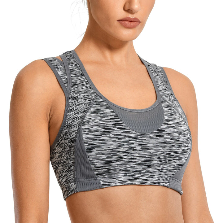 Women's Double Layered Sports Bra - Blue Force Sports