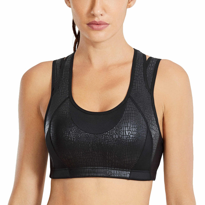 Women's Double Layered Sports Bra - Blue Force Sports