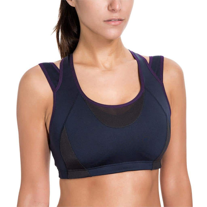 Women's Double Layered Sports Bra - Blue Force Sports