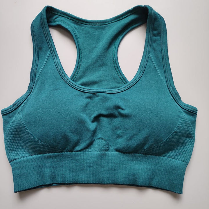 Women's Seamless Sport Bra - Blue Force Sports