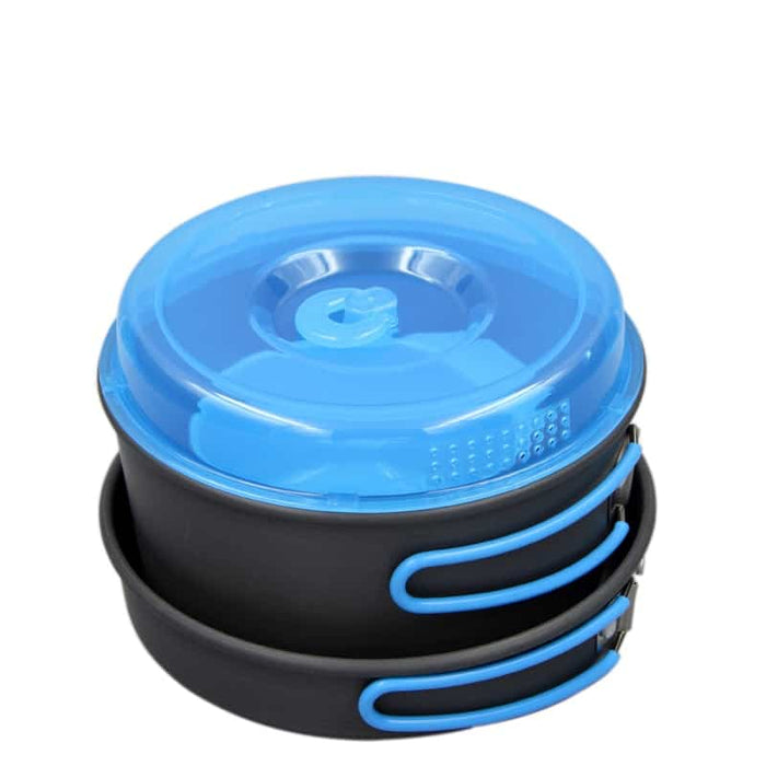 Aluminum Camping Cookware Set - Blue Force Sports
