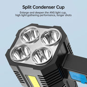 Outdoor Handheld Flashlight Lamp - Blue Force Sports